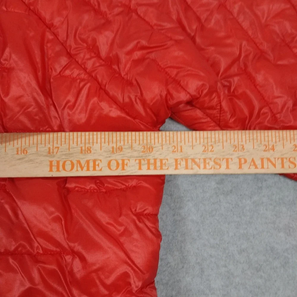 Patagonia Jacket Mens Medium Fire Red Micro Puff Hoody 84030 Insulated Puffer